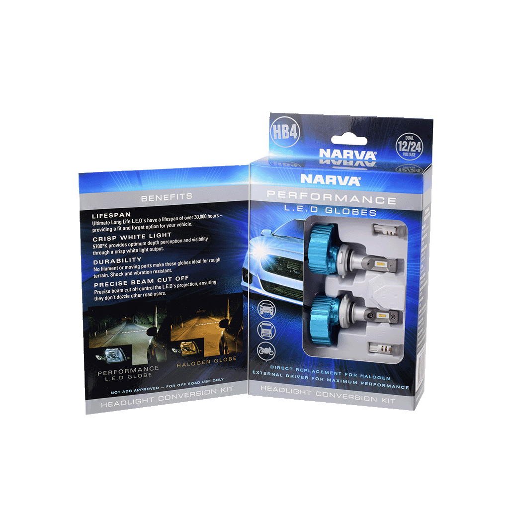 Narva HB4 LED Head Lamp Conversion Kit 12/12V - 18406