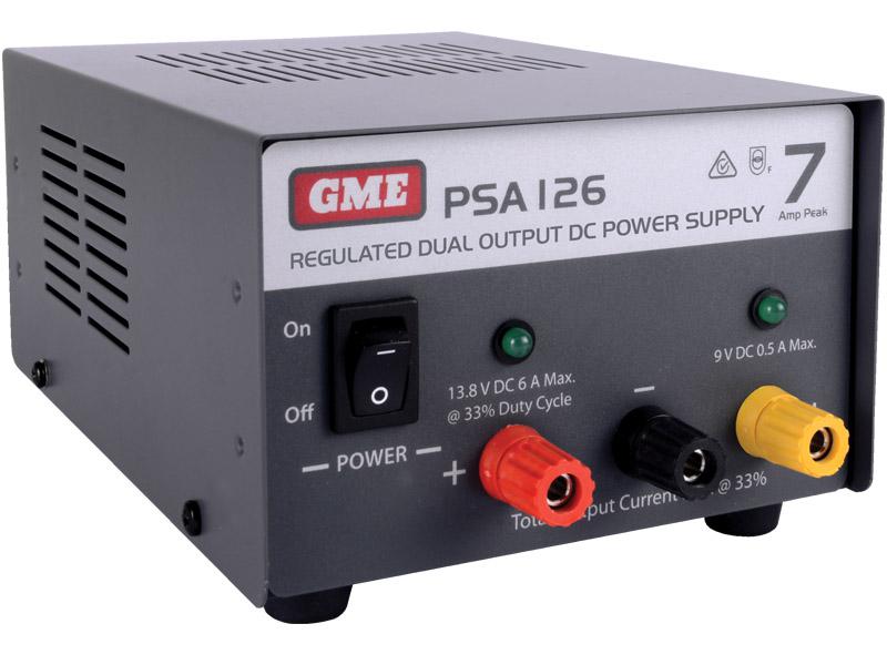 GME Regulated Power Supply 7 Amp Peak - PSA126