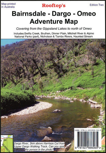 HEMA Bairnsdale - Dargo - Omeo Map - 9781921886065