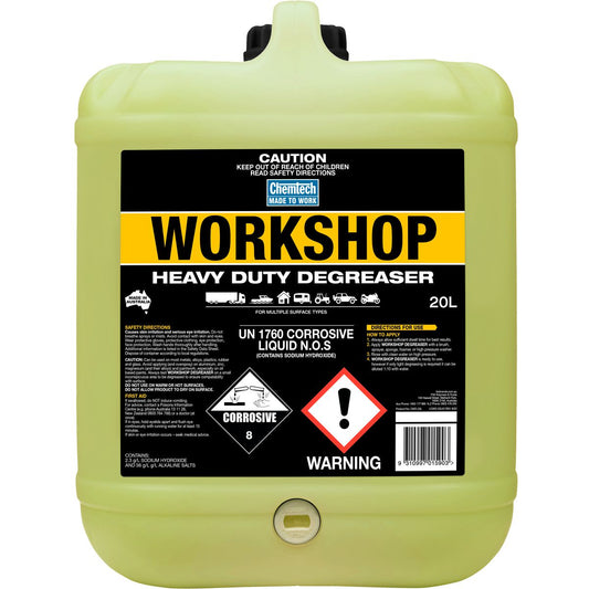 Chemtech Workshop Heavy Duty Degreaser 20L - CWD-20L