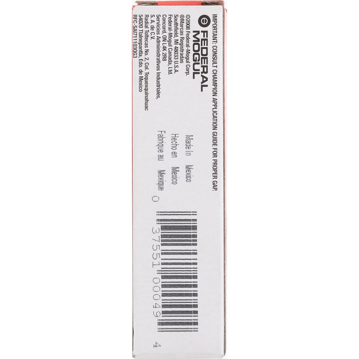Champion Copper Plus Spark Plug - OE079