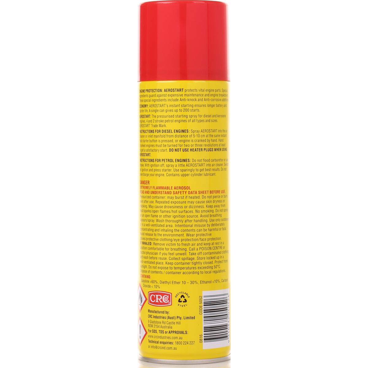 CRC Aerostart 400G - 5052
