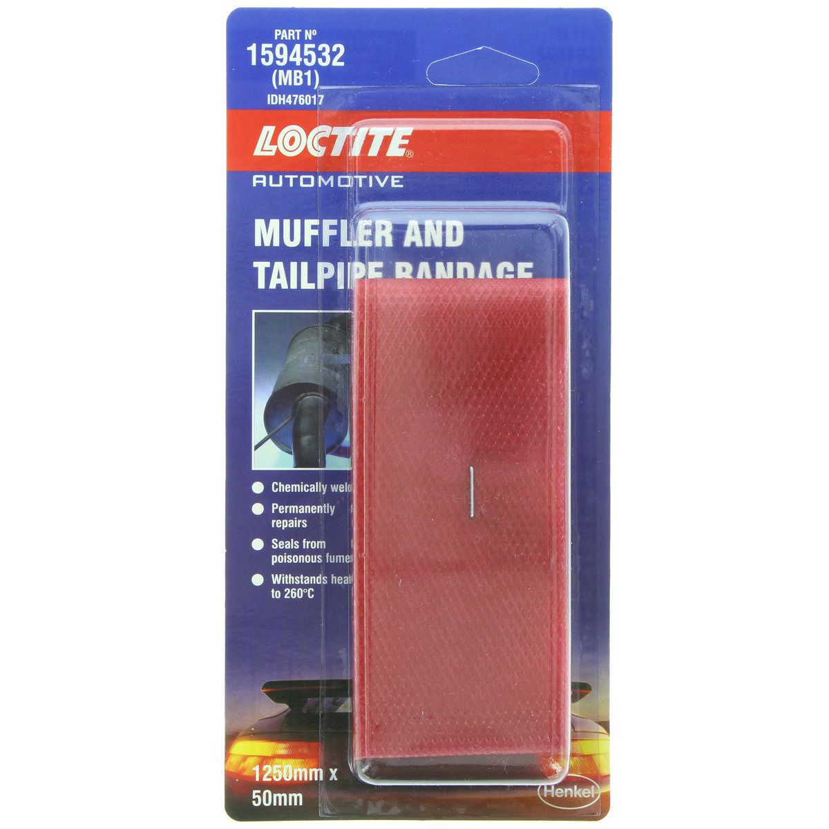 Loctite Automotive Muffler & Tailpipe Bandage 125Cm - 476017