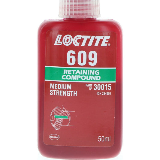 Loctite 609 Retaining Compound Medium/High Strength 50ml - 234551