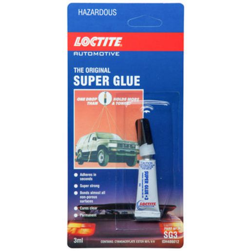 Loctite Super Glue Instant Adhesive3ml - 476012