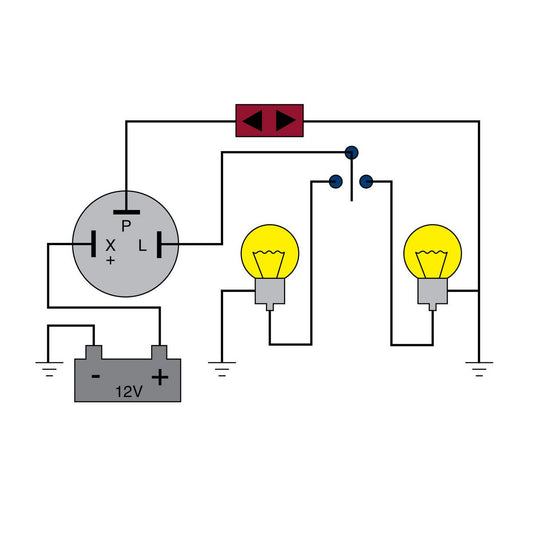 Tridon Flasher 12V 3 Pin - HD13