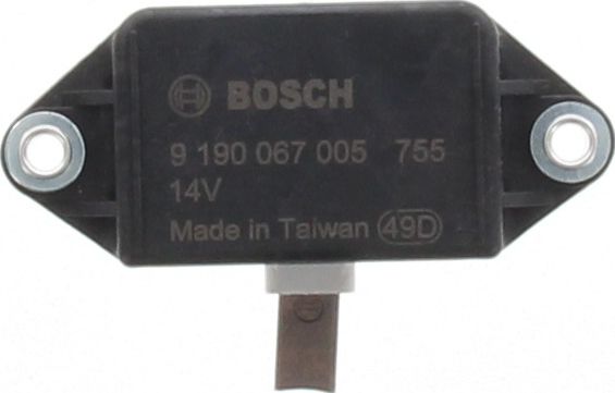 Bosch Alternator Regulator 12V Internal - 9190067005