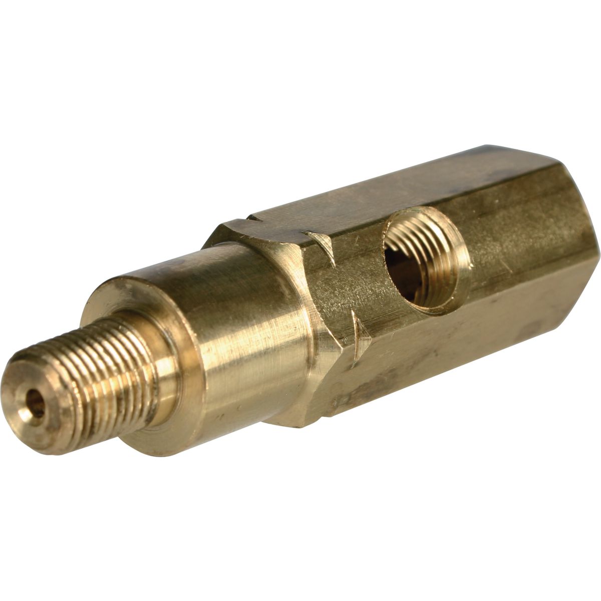 VDO Adaptor T Piece Thread A 1/8-28BSPT Thread B 1/8-28BSPT Thread C 1/8-27NPTF - 230.036