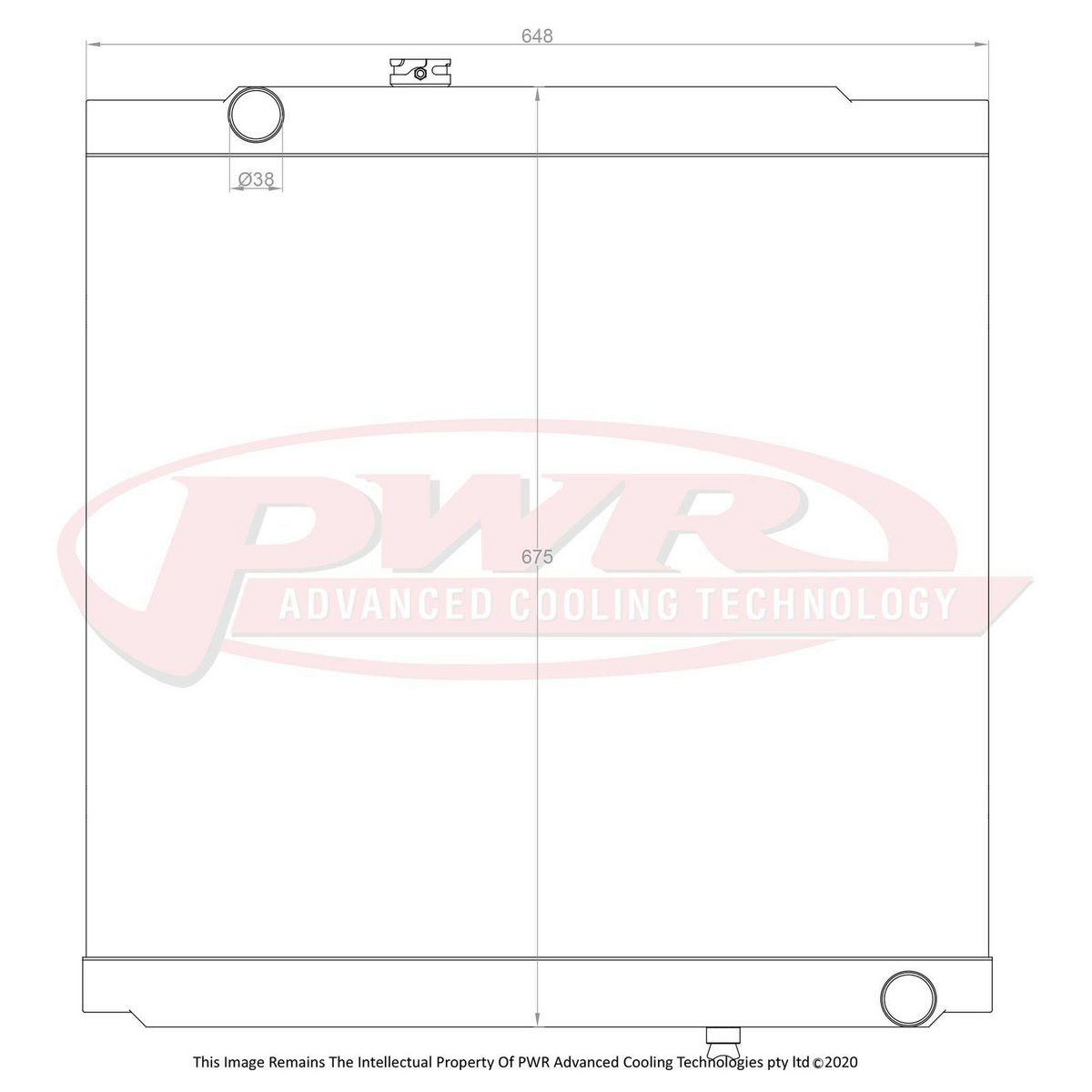 PWR Radiator 42mm fits Toyota Hilux Surf KZN185/Prado KZJ95 - PWR56824