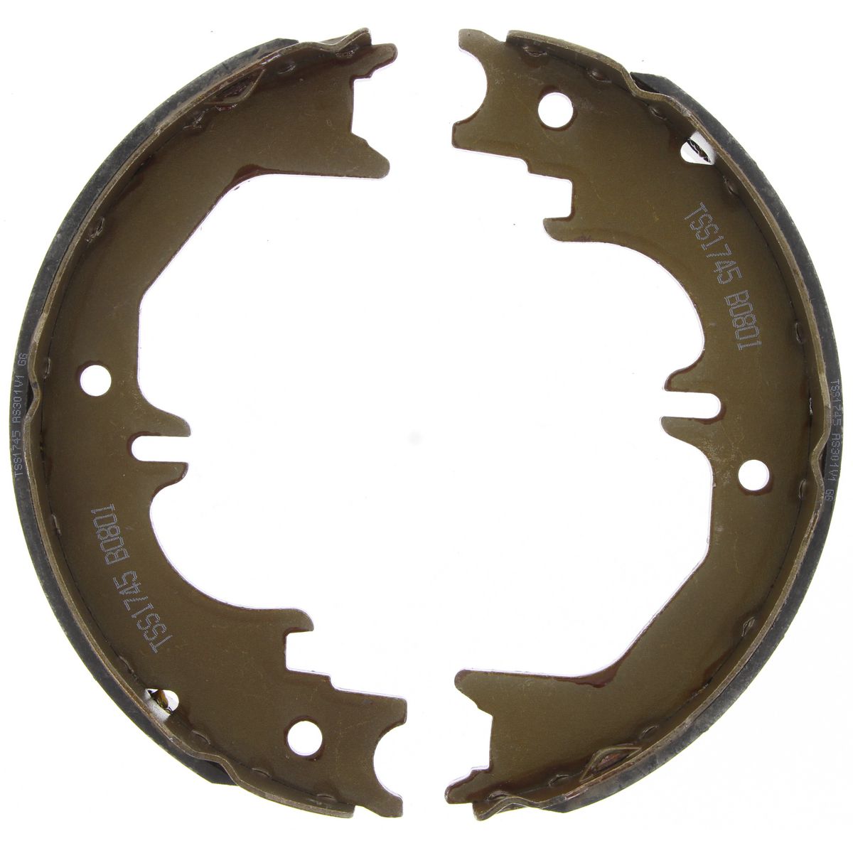 TruStop Brake Handbrake Shoe Set - TSS1745