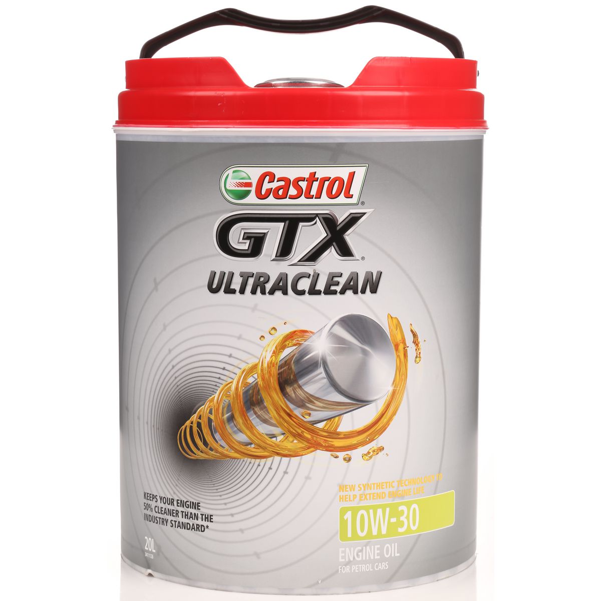 Castrol GTX Ultraclean Semi Synthetic Engine Oil 10W-30 20L - 3411126