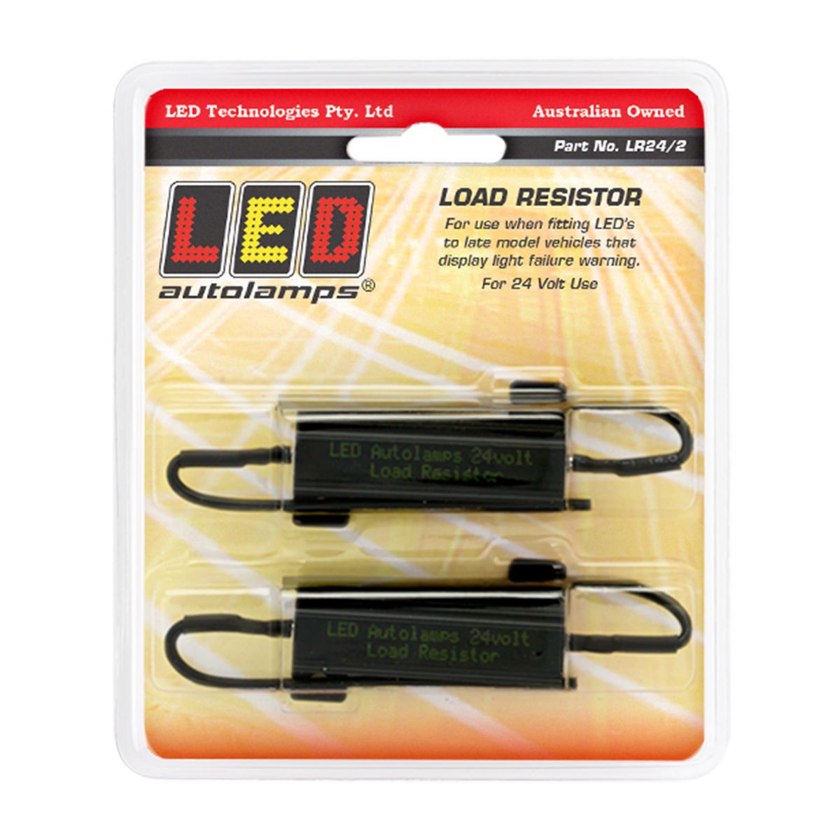 LED Autolamps LED Autolamps 21W Load Resistor 24V - LR24/2
