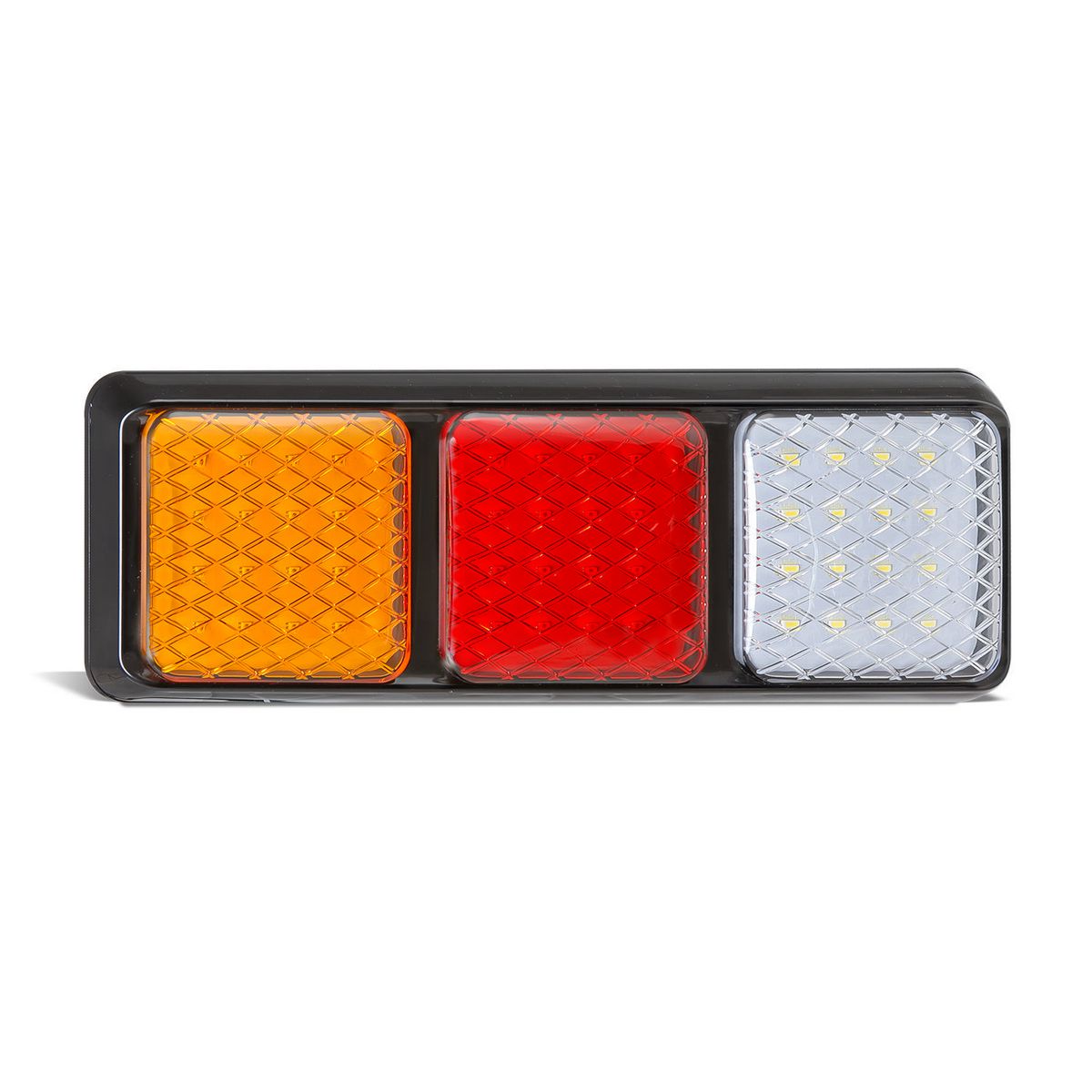 LED Autolamps 12/24V Stop/Tail/Indicator/Reverse Amber Red LED Light - 282ARWM