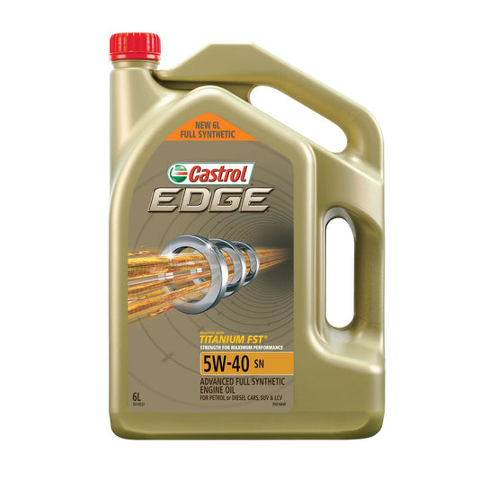 Castrol Edge Synthetic 5W-40 Engine Oil 6L - 3414527