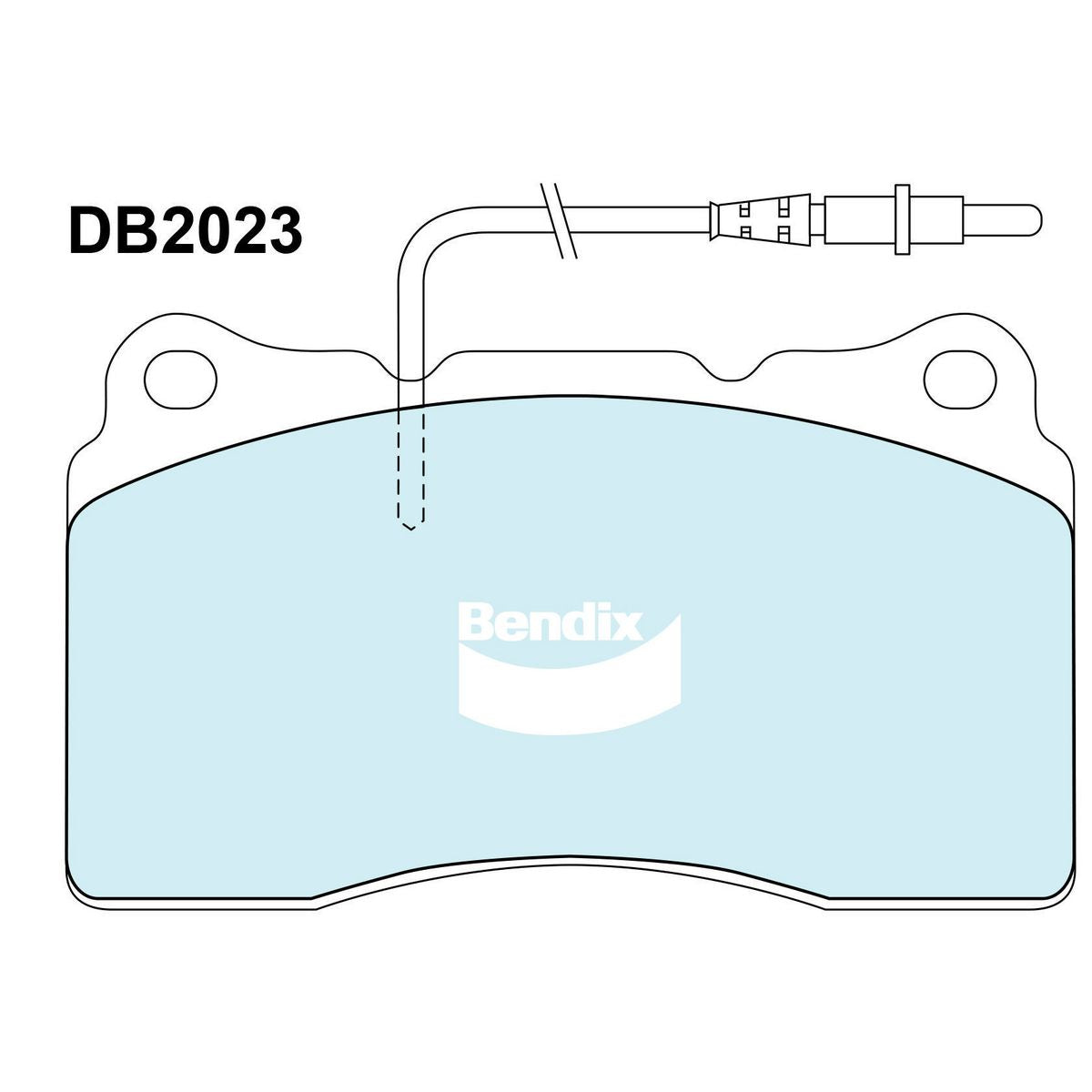 Bendix EURO Brake Pads Set Front - DB2023EURO