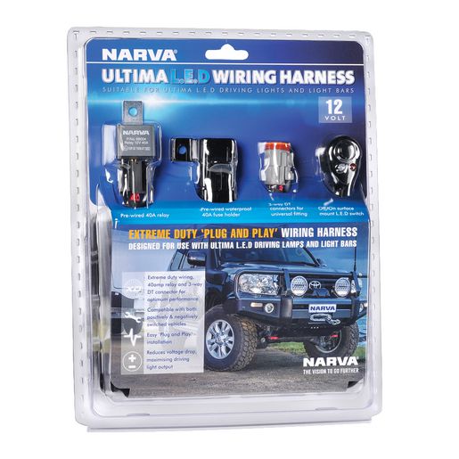 Narva Ultima LED 12V Wiring Harness - 74403