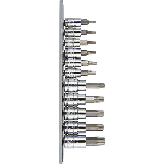 Mechpro Blue Socket Rail Set Torx 11pc - MPBSK120K