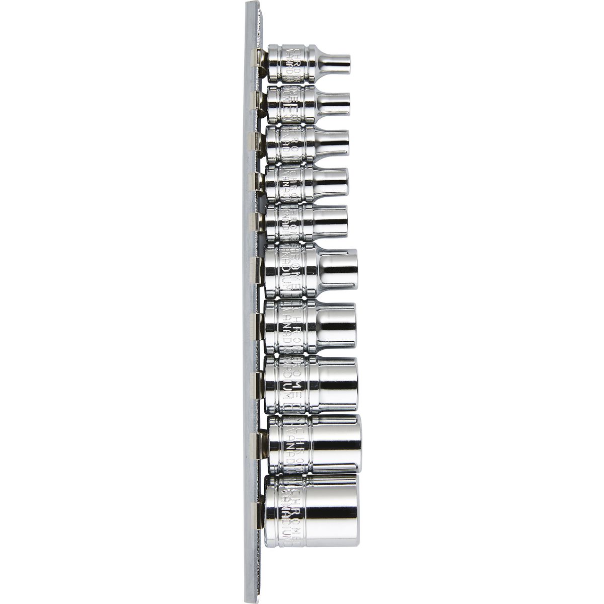 Mechpro Blue Socket Rail Set E-Torx 10pc - MPBSK121K