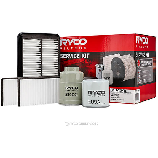 Ryco 4WD Filter Service Kit - RSK34C