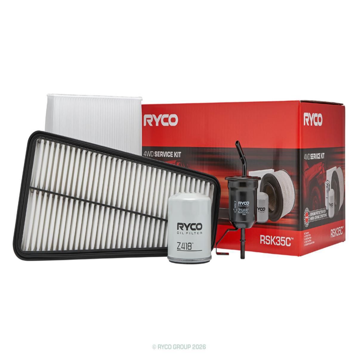 Ryco 4WD Filter Service Kit - RSK35C