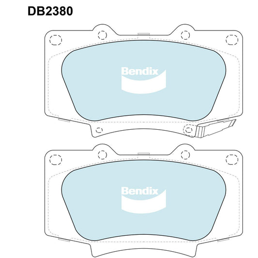 Bendix Heavy Duty Brake Pads Set Front - DB2380HD