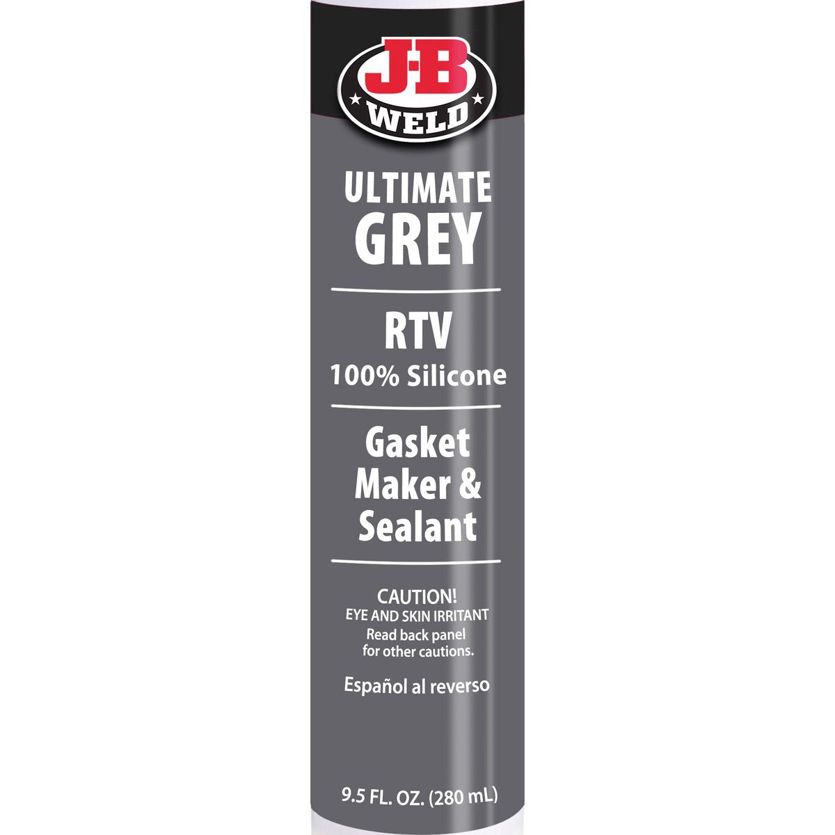 JB Weld Ultimate Grey Silicone 280ml Cartridge - 32927