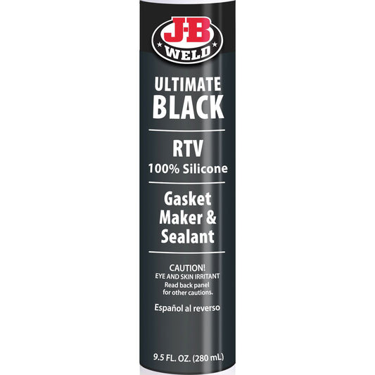 JB Weld Ultimate Black Silicone 280ml Cartridge - 32929