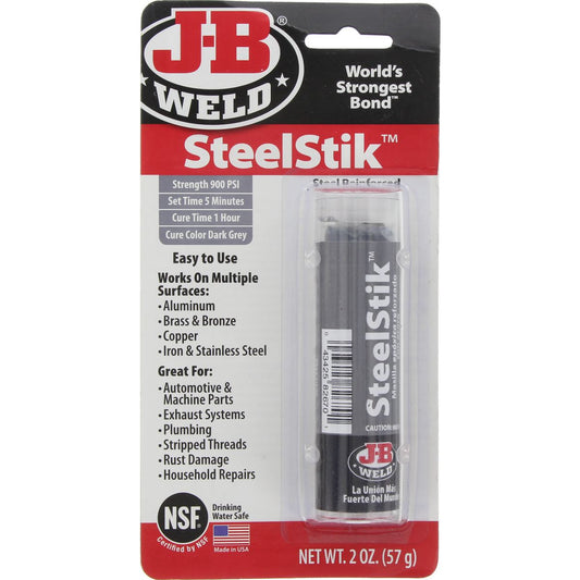 JB Weld Steelstik Epoxy Putty Stick 56.8G - 8267
