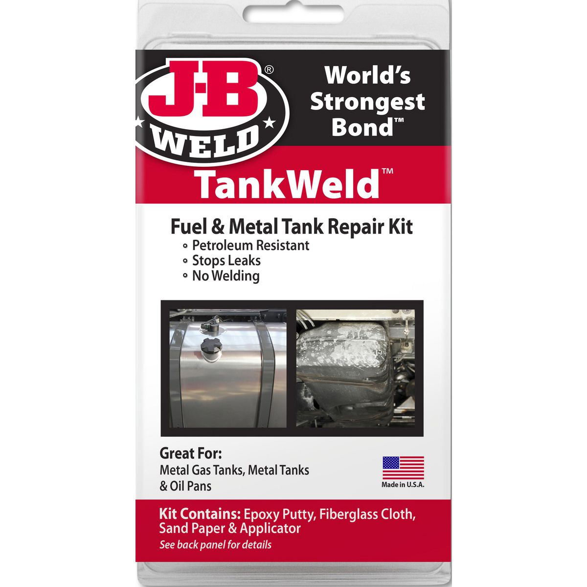JB Weld Tankweld Repair Kit - 2110
