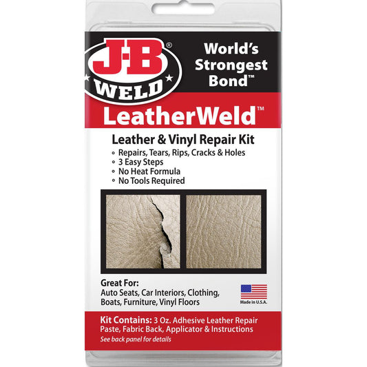 JB Weld Leatherweld Vinyl & Leather Repair Kit - 2130