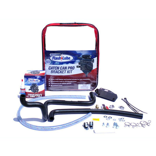 Flashlube Catch Can Kit & Bracket - FCCKT23