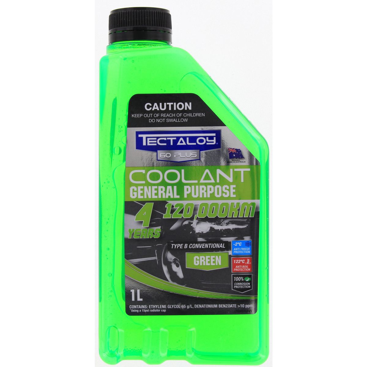 Tectaloy 60 Plus Premix Coolant Green 1L - T60PG1L