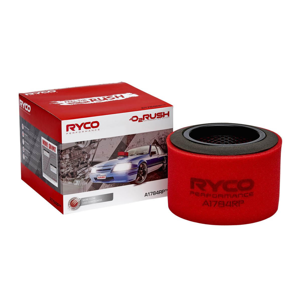 Ryco O2 Rush Performance Air Filter - A1784RP