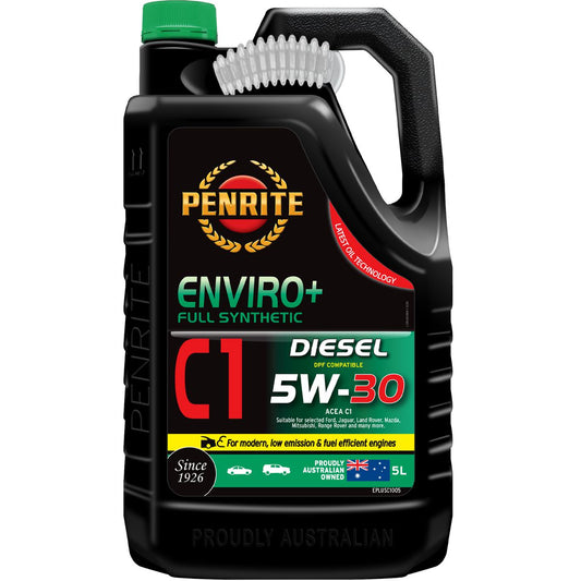 Penrite Enviro+ C1 5W-30 Diesel Engine Oil 5L - EPLUSC1005