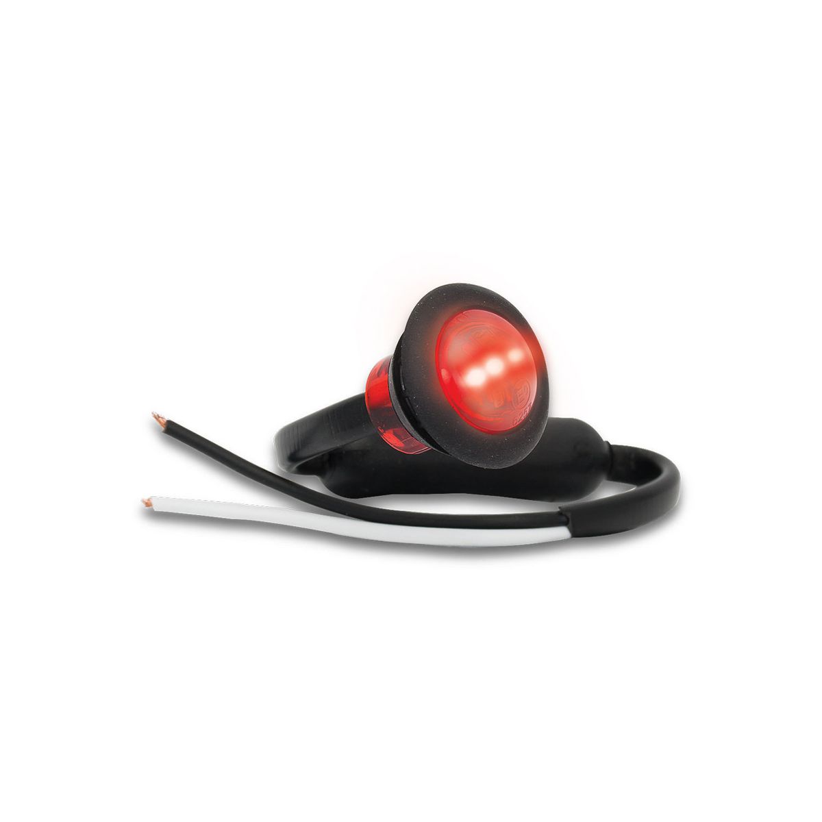 LED Autolamps Side Marker Light Red LED 12 or 24V - 181RME