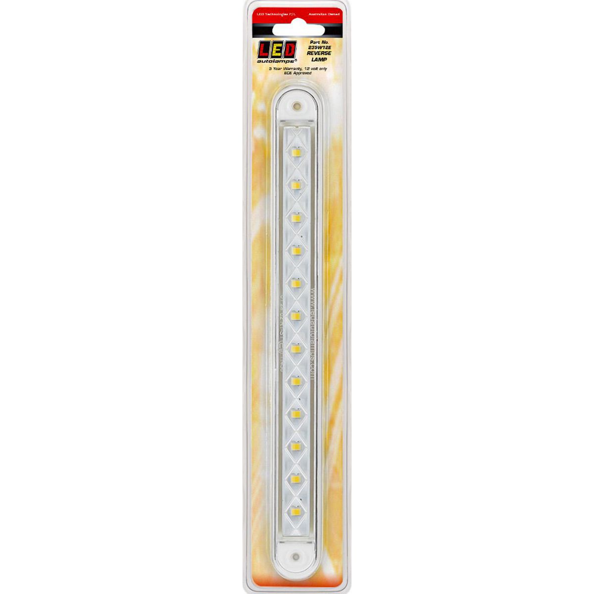 LED Autolamps 12V LED Reverse Strip Light - 235W12E