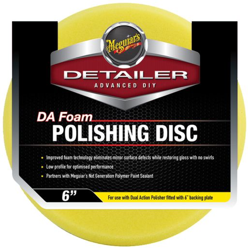 Meguiar's 150mm Foam DA Polishing Disc 6 inch - DFP6R