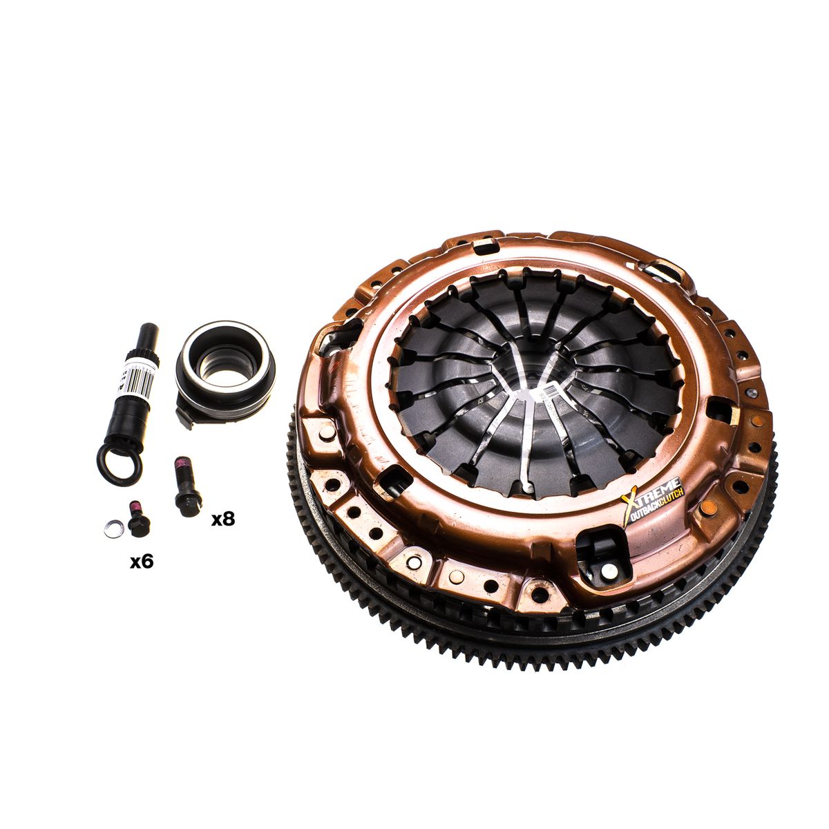 Drivetech 4x4 Heavy Duty Clutch Kit Inc Smf - DT-CKFD25525-1A
