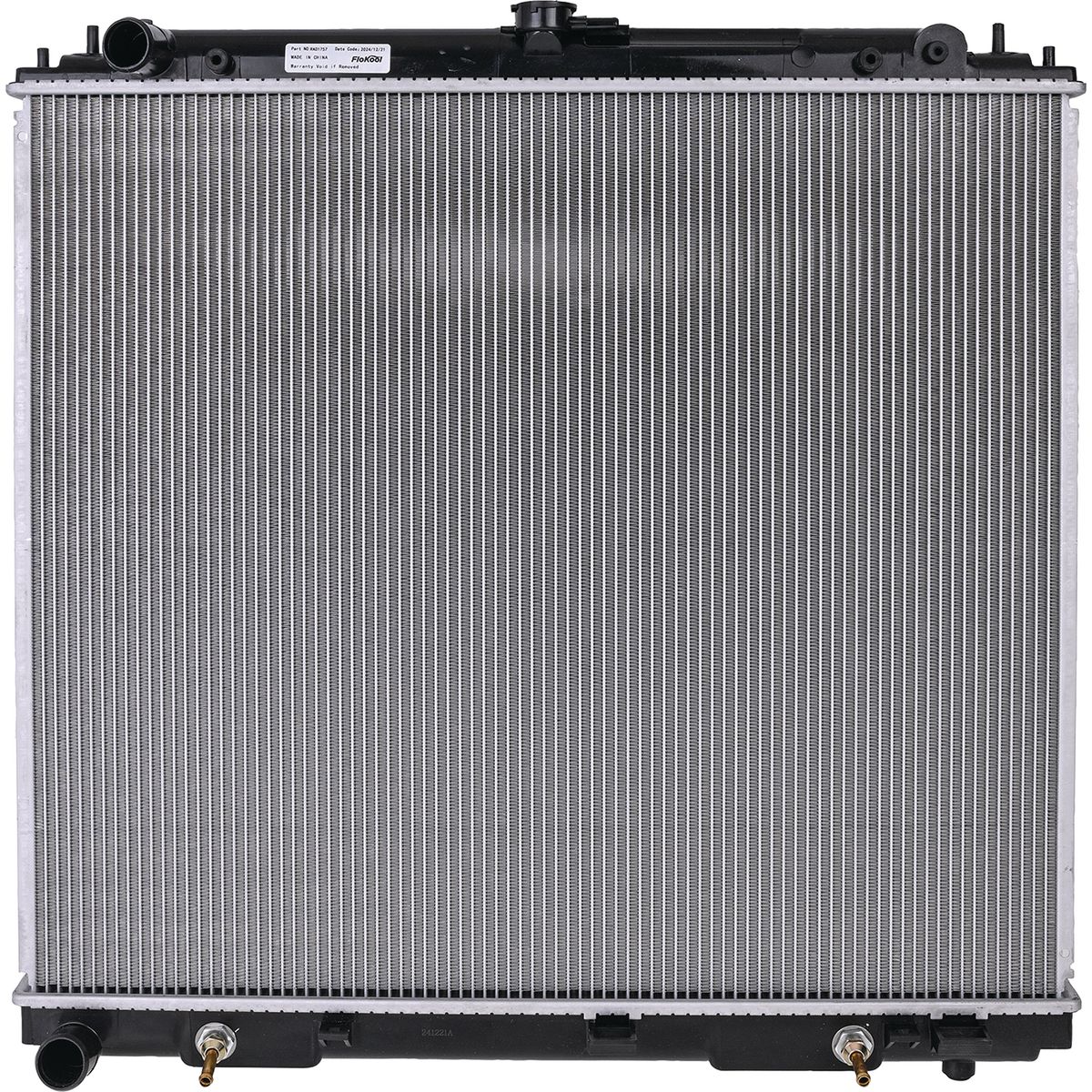 FloKool Radiator Aluminium Core Plastic Tank (Suits Auto) - RAD1757