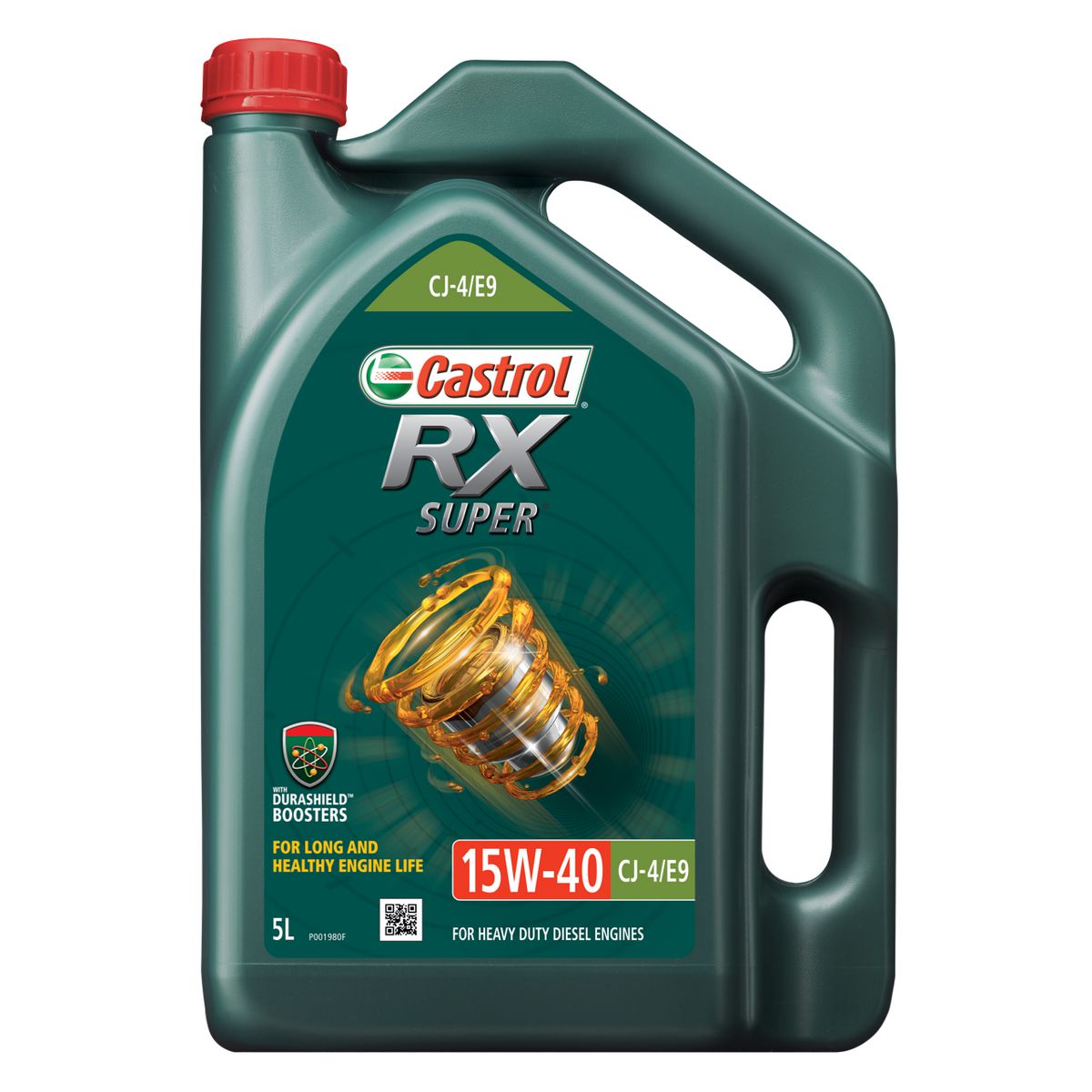 Castrol RX Super 15W-40 Engine Oil CJ-4/E9 5L - 3418278