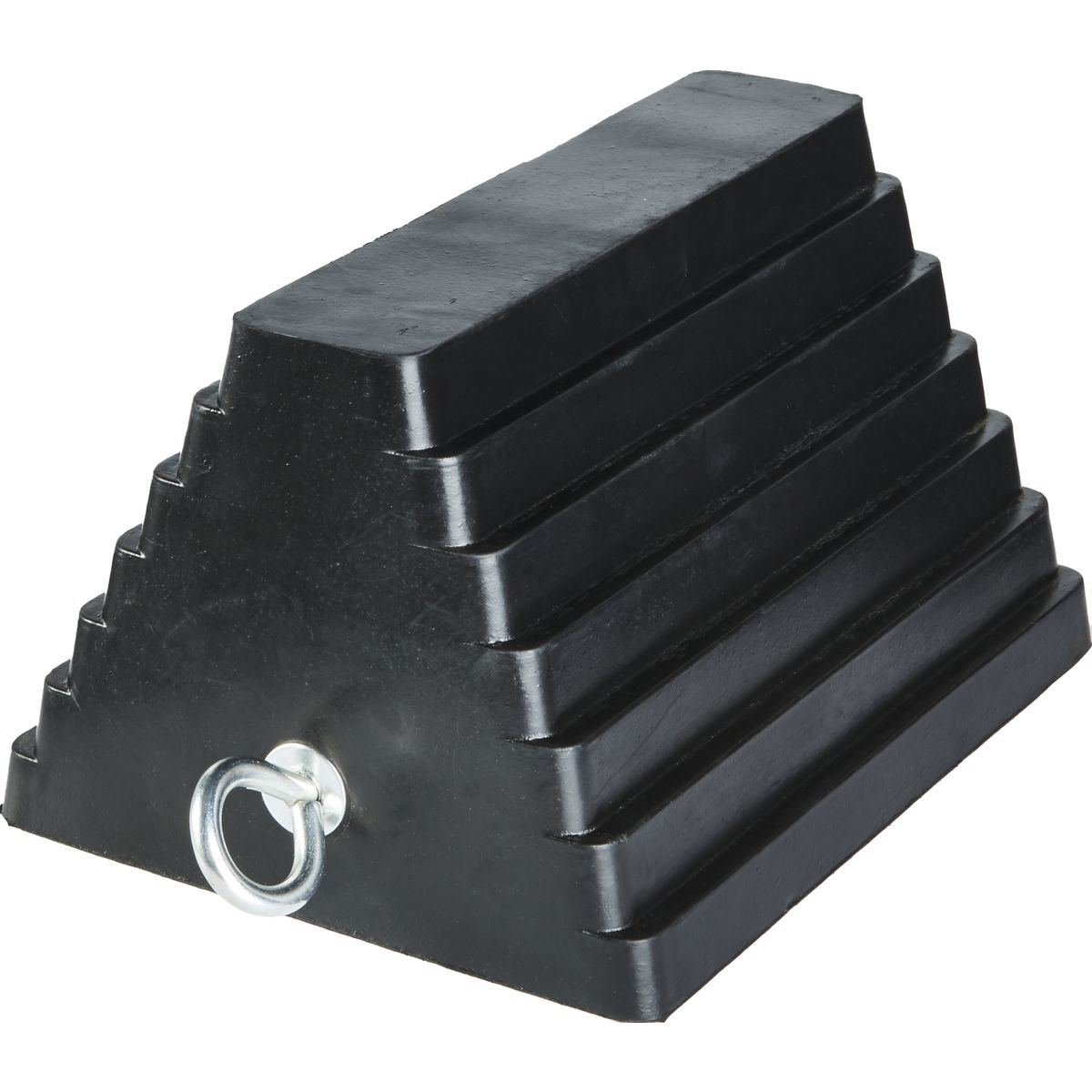 Gear Up Rubber Wheel Chock With Eye Bolt