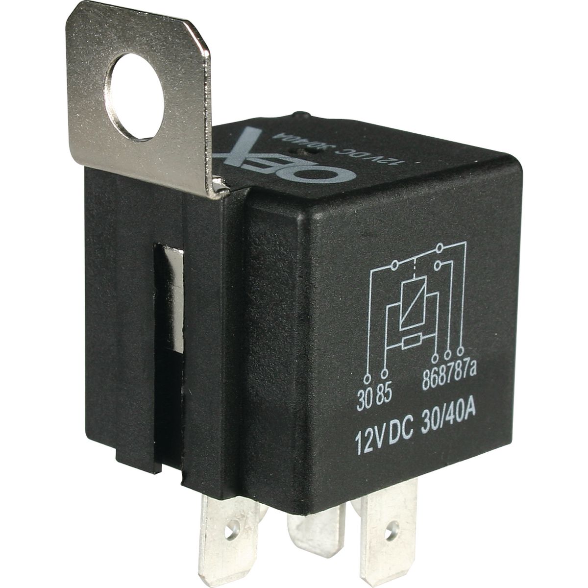 OEX Mini Relay 12V Change Over 30/40A - Resistor Protected, Sealed - ACX1941RBL