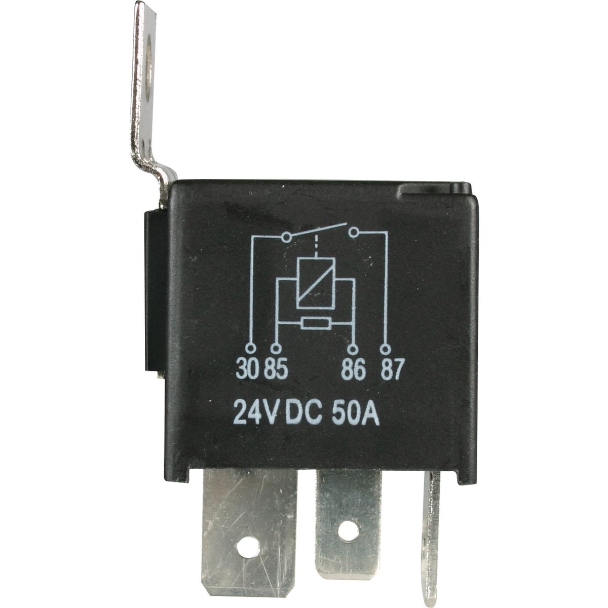 OEX Mini Relay 24V Normally Open 50A - Resistor Protected, Sealed - ACX1945RBL