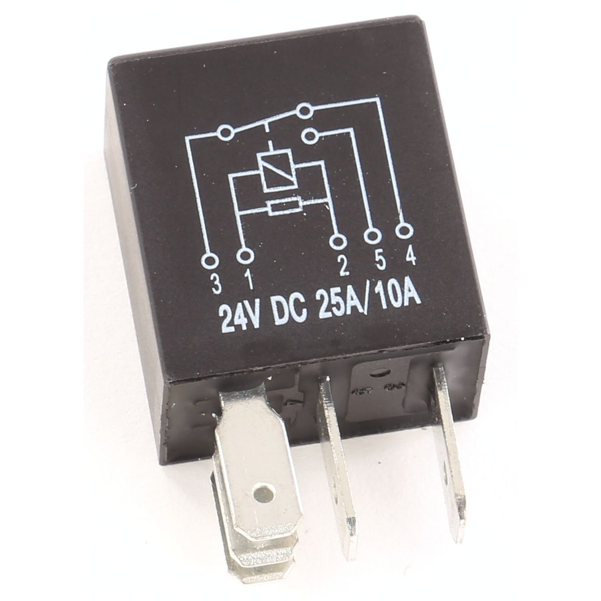 OEX Micro Relay 24V Change Over 25/10A - Resistor Protected, Sealed - ACX1983BL