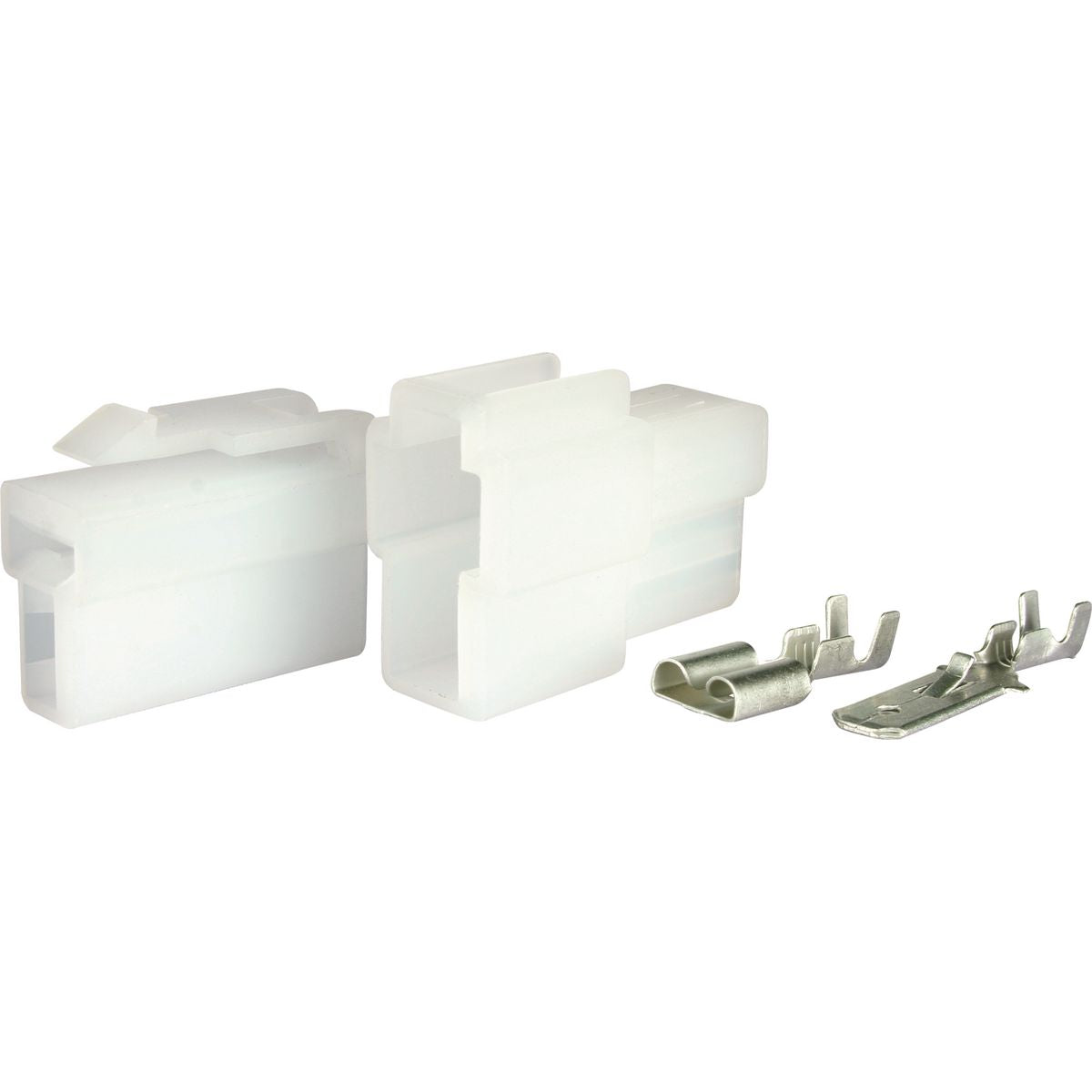 OEX QC Connector Male/Female White 2 Pole - 1 Kit - ACX2693BL