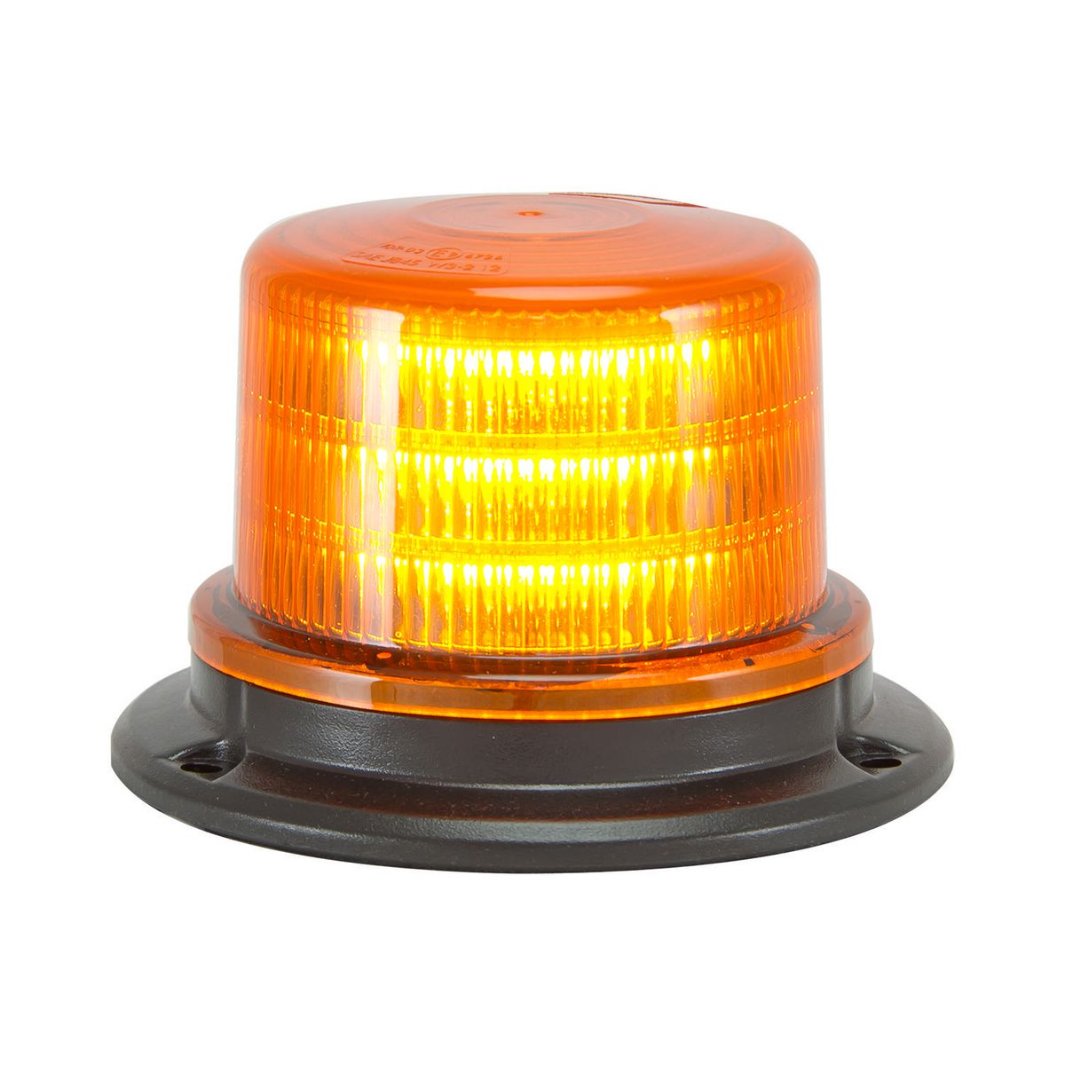 LED Autolamps LED Beacon Amber 10 to 30V Permanent Mount - LRB145