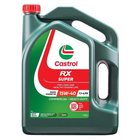 Castrol RX Engine Oil 15W-40 Super CJ-4/E9 7L - 3420723