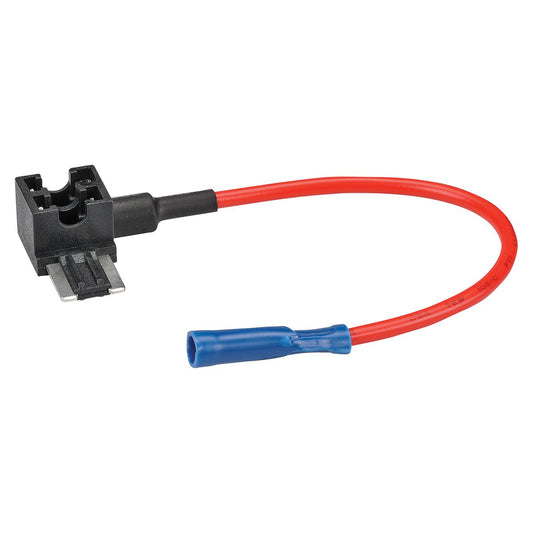 Narva 'Add-A-Circuit' Micro Blade Fuse Holder with 5A and 10A fuses Single Unit - 54411BL