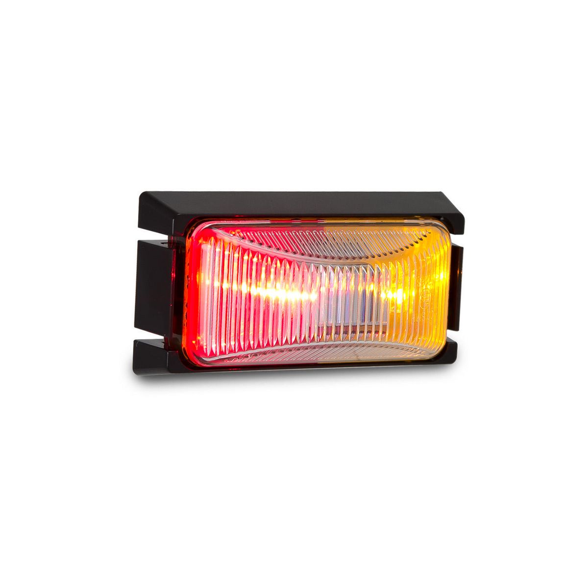 LED Autolamps Red Amber Side Marker 2 LEDs With 20cm Wirein - 1458ARM