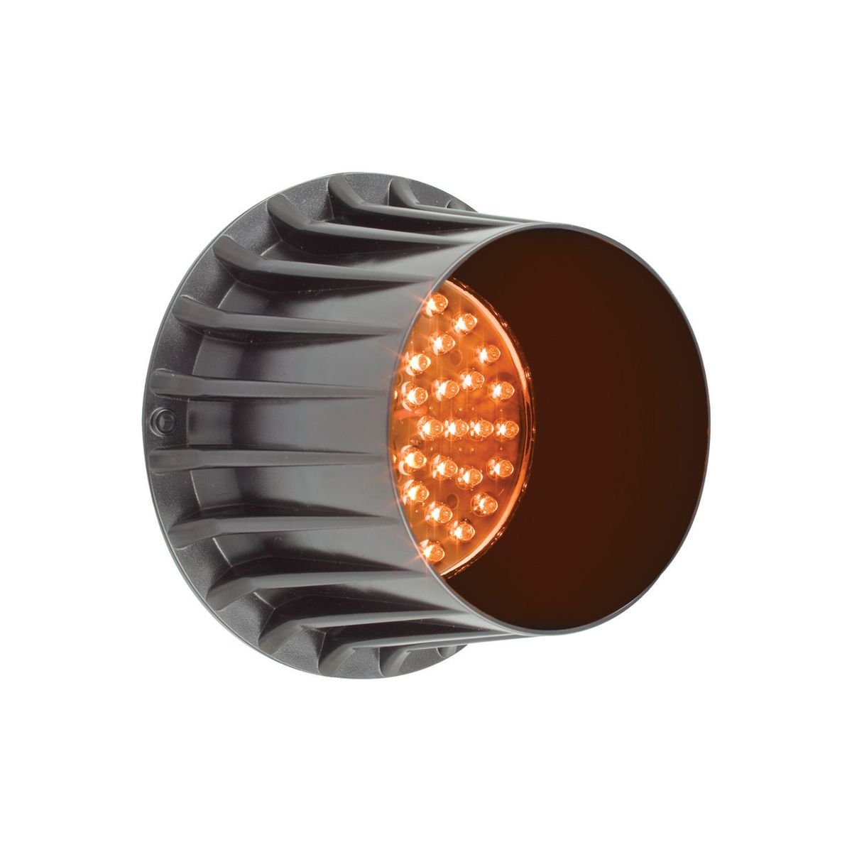 LED Autolamps 12V Traffic Advisory Lamp 48 Amber LEDs 140x85mm Hardwired - 83A